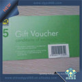 Custom Security Gift Voucher Ticket Coupon Printing